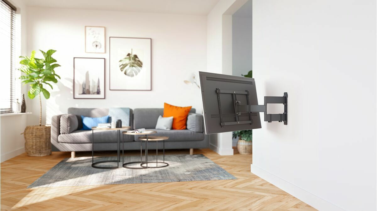 Vogels TVM 3843 Full-Motion+ stenski nosilec za TV, 55" do 100", 10°+180°, 55kg, črn