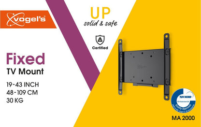 Vogels MA 2000 Fiksni stenski TV nosilec 19" do 43", 30kg